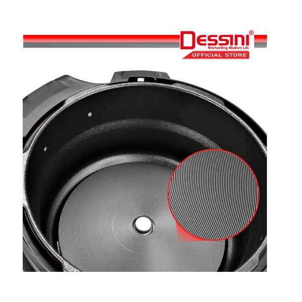 پلوپز 10 نفره دسینی مدل 12 کاره لمسی کد ds-499