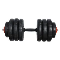 دمبل گرد قابل تنظیم&nbsp;وزن 17 کیلوگرم رادیس فیت مدل DVP17Mix1-one handle