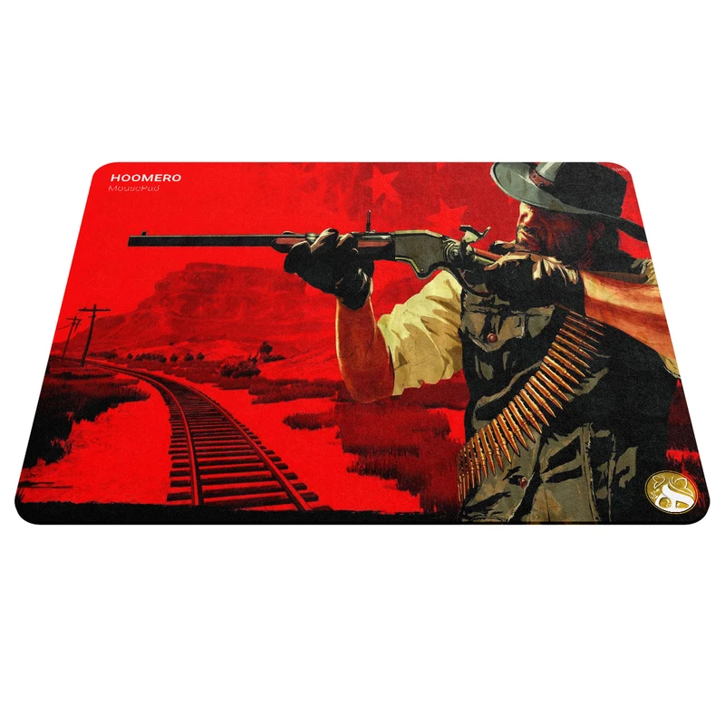 ماوس پد هومرو مدل A2794 طرح بازی Red Dead Online