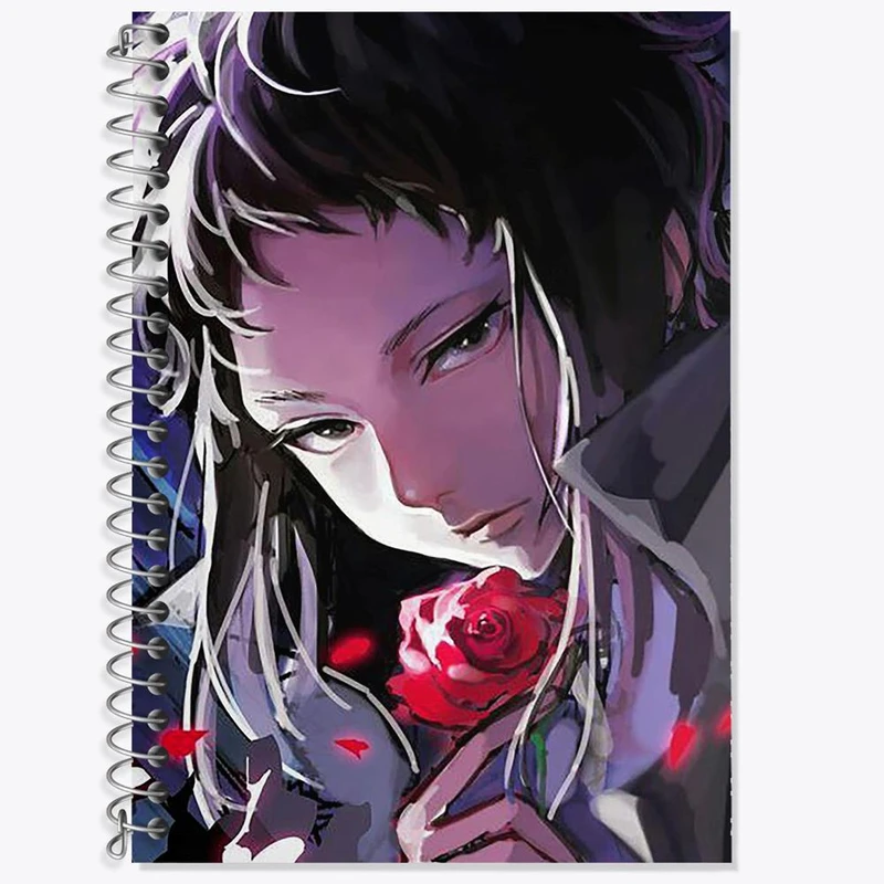 دفتر لغت 50 برگ خندالو مدل آکوتاگوا انیمه سگ های ولگرد بانگو کد 15674