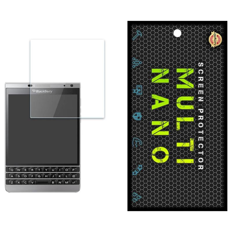 محافظ صفحه نمایش مولتی نانو مدل X-S1N مناسب برای گوشی موبایل بلک بری Passport Silver Edition