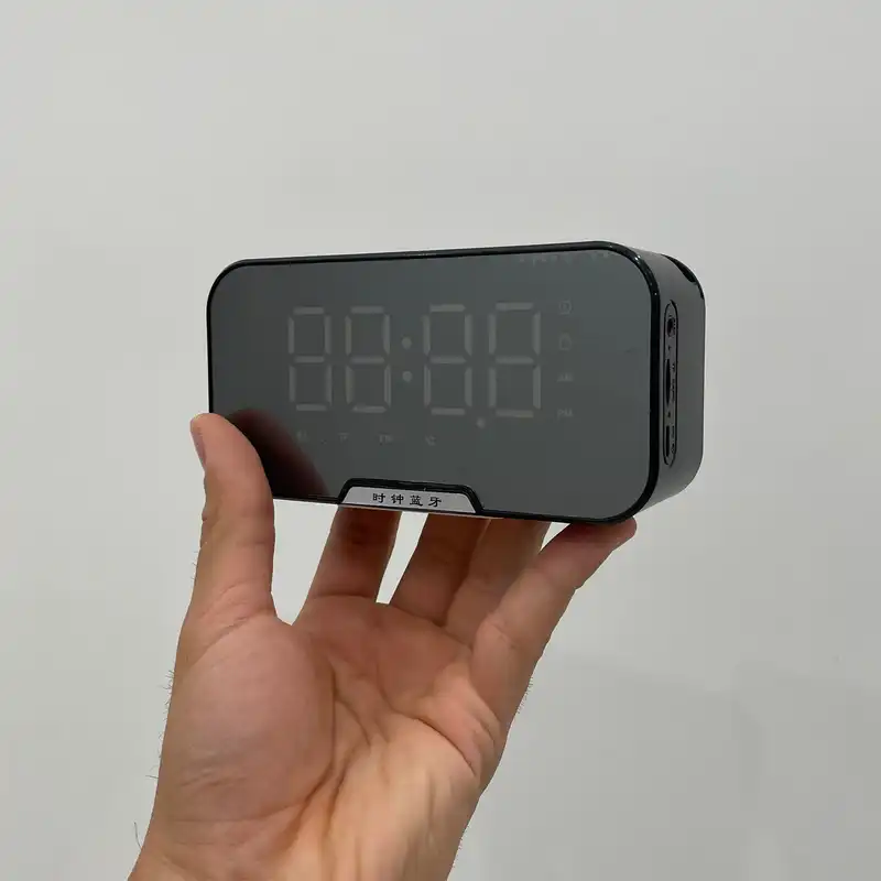 اسپیکر بلوتوثی مدل ساعت رومیزی