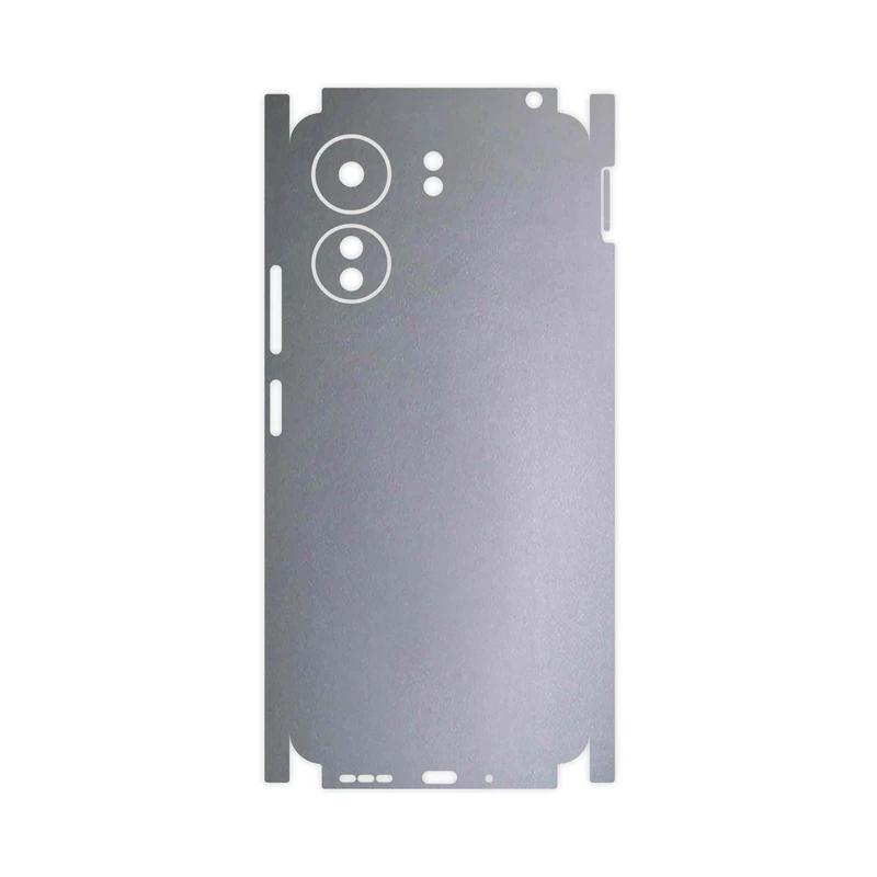 برچسب پوششی ماهوت مدل Matte-Silver-FullSkin مناسب برای گوشی موبایل شیائومی Poco C65