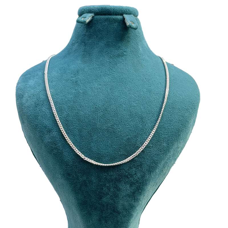 زنجیر نقره مردانه مدل ظریف 943-34