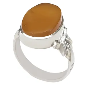 انگشتر نقره زنانه مدل عقیق یمنی شرف الشمس کد VA7921