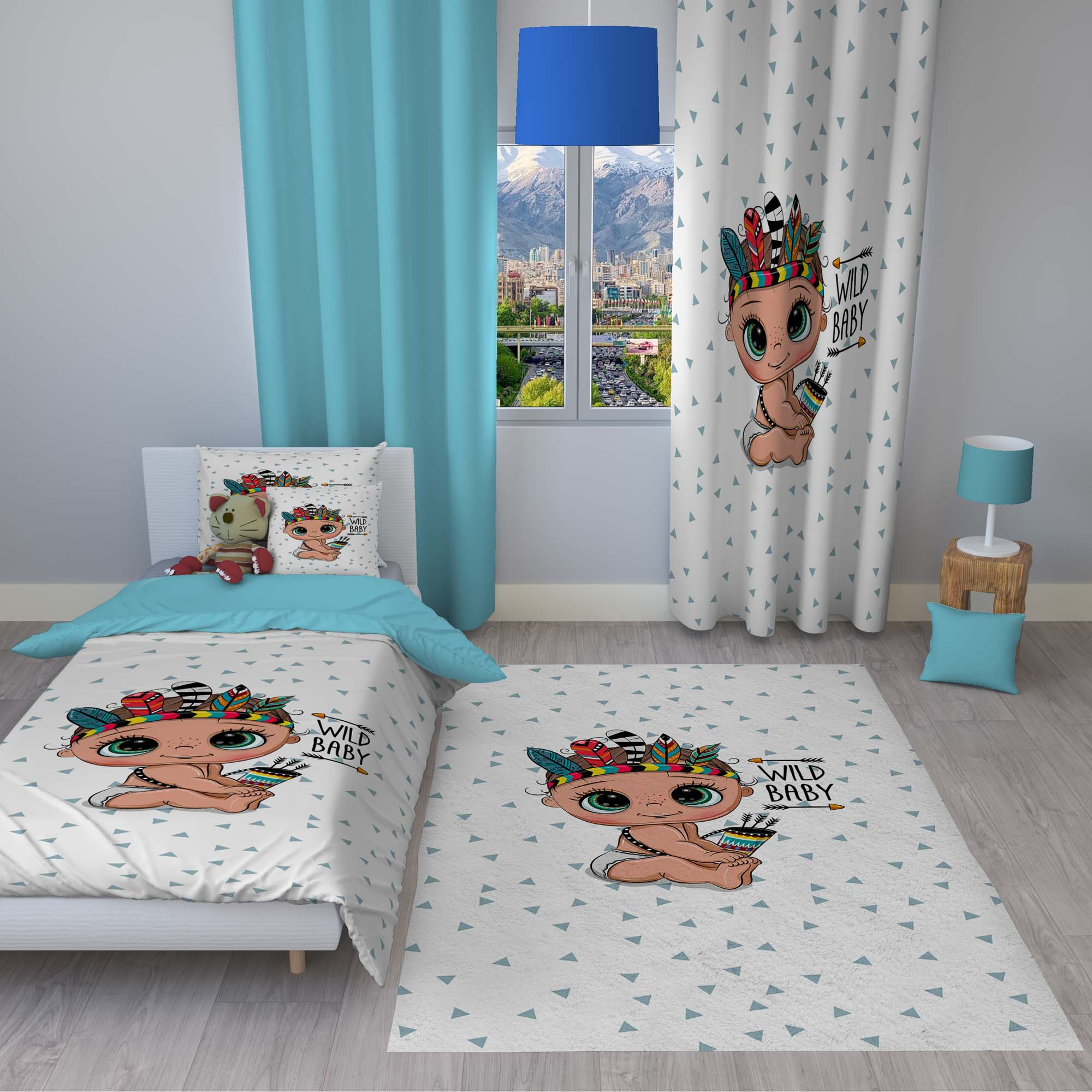 فرش پارچه ای مدل ru135