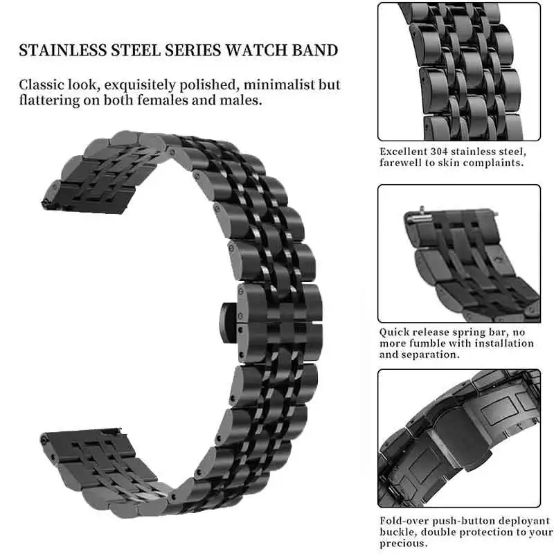 بند گوف مدل rlx-01 مناسب برای ساعت هوشمند سامسونگ Galaxy Watch 5 44 mm