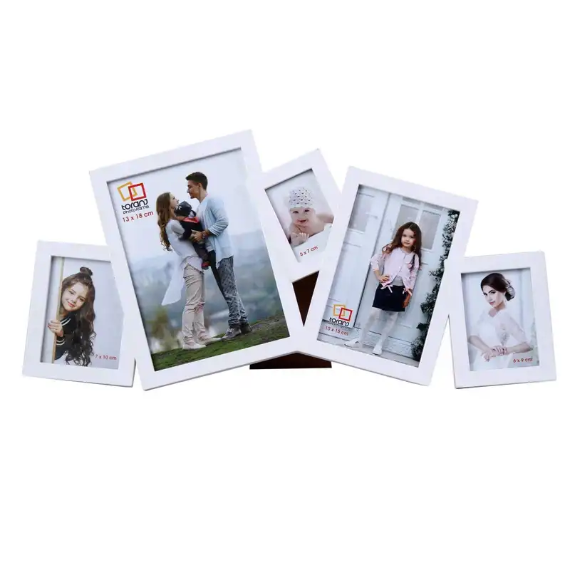 قاب عکس ترنج طرح خانواده مجموعه 5 عددی