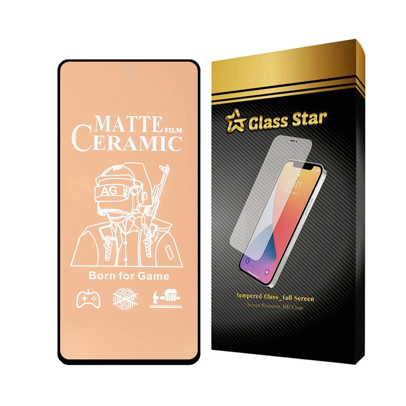 محافظ صفحه نمایش سرامیکی مات گلس استار مدل CERMAG مناسب برای گوشی موبایل سامسونگ Galaxy A51 4G / Galaxy A51 5G / Galaxy A52 4G / Galaxy A52 5G / Galaxy A52s 5G / Galaxy A53 5G / Galaxy M31s