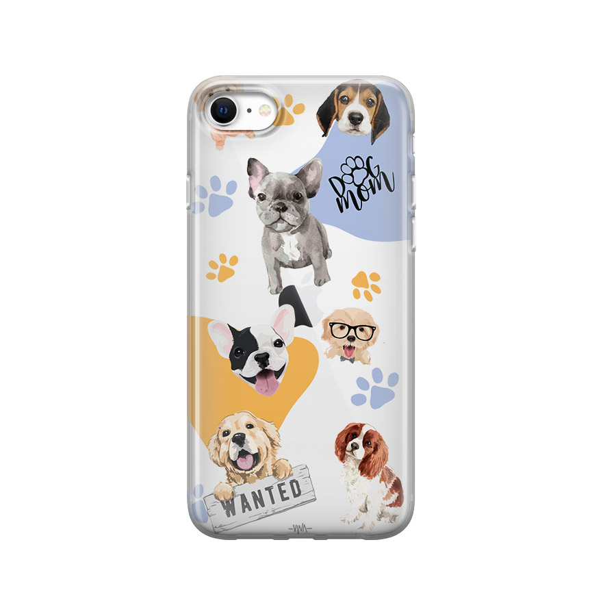 کاور وینا مدل Dogs مناسب برای گوشی موبایل اپل iphone SE