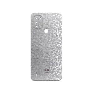MAHOOT Silver-Silicon Cover Sticker for Nokia C31