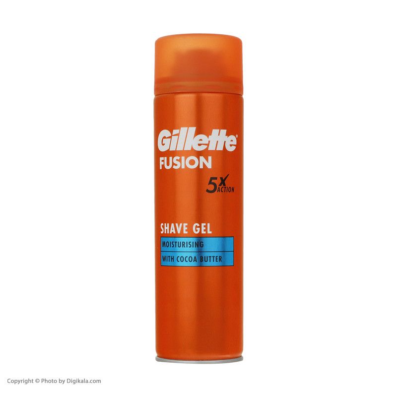 خود تراش ژیلت مدل FUSION 5 POWER به همراه ژل اصلاح ژیلت مدل MOISTURISING حجم 200 میلی لیتر -  - 8