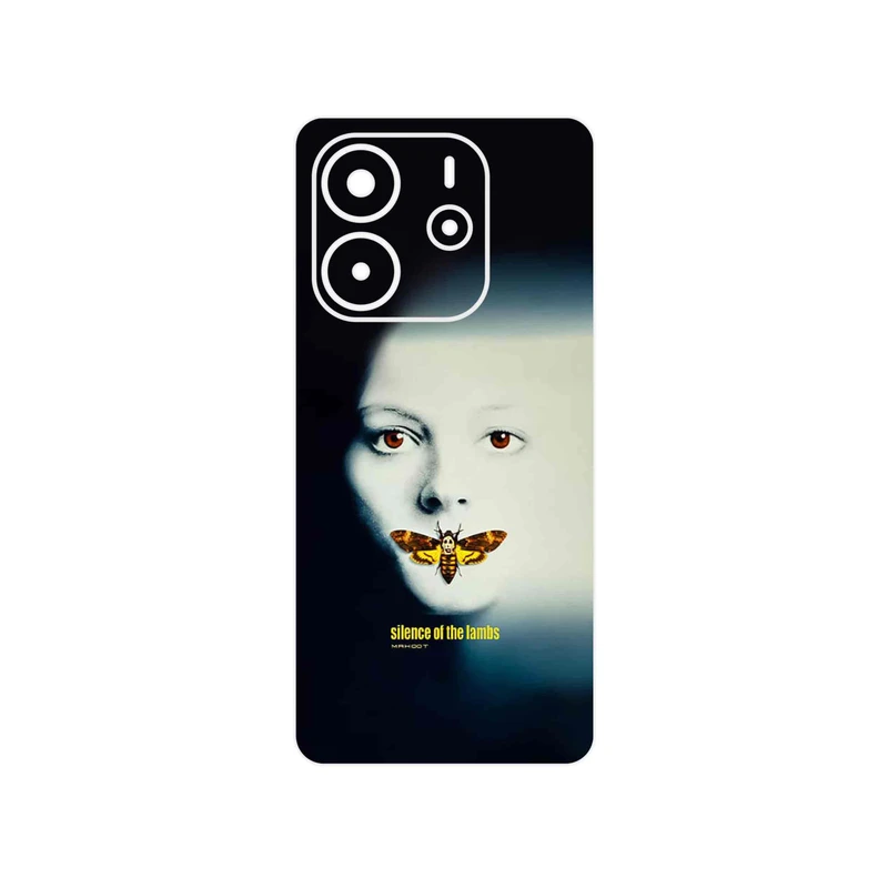 برچسب پوششی ماهوت مدل Silence of the Lambs مناسب برای گوشی موبایل شیائومی Redmi Note 14 4G