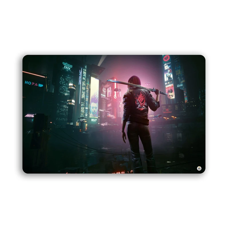 ماوس پد مخصوص بازی شادیت مدل Cyberpunk 2077 کد1222 سایز 37*24 سانتی متر
