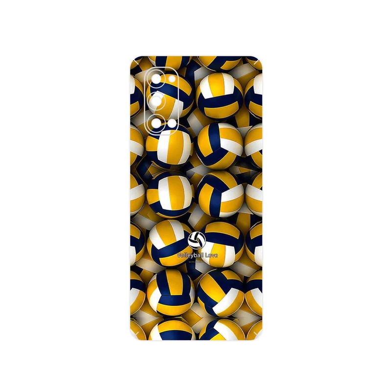 برچسب پوششی ماهوت مدل Volleyball مناسب برای گوشی موبایل اپو Reno4 Pro 5G