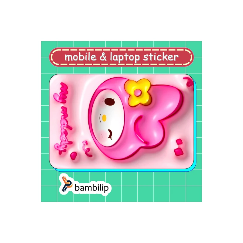 استیکر بامبیلیپ مدل کارت عابر طرح ملودی کد 3755613