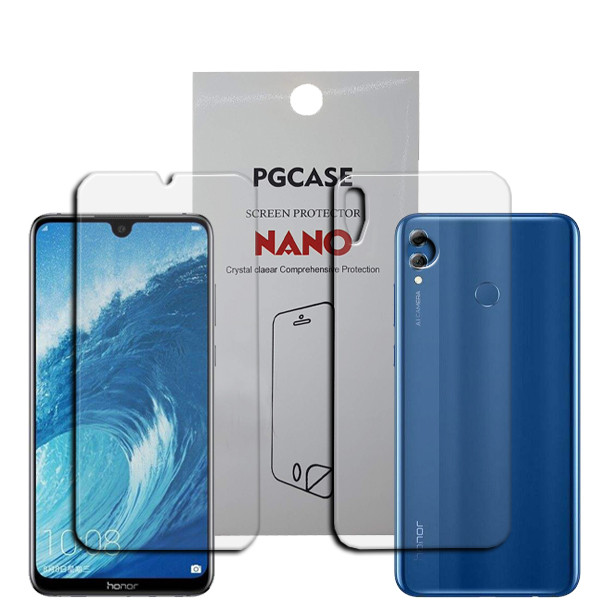 محافظ صفحه نمایش مدل Star Max مناسب برای گوشی موبایل آنر 8X Max به همراه محافظ پشت گوشی