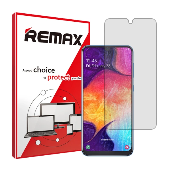 محافظ صفحه نمایش شفاف ریمکس مدل HyGEL مناسب برای گوشی موبایل سامسونگ Galaxy A50 