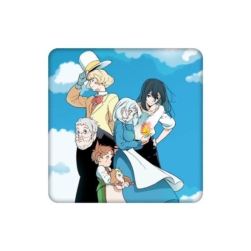 زیرلیوانی طرح انیمیشن قلعه ی متحرک هاول کد 2242634