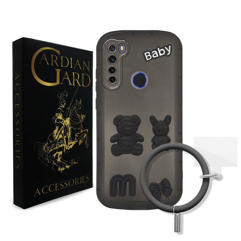 کاور گاردین گارد مدل Baby مناسب برای گوشی موبایل شیائومی Redmi Note 8 به همراه آویز