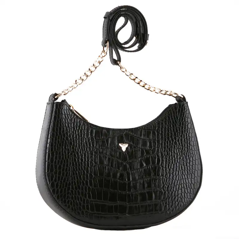 ست کیف و کفش زنانه چرم یلسان مدل دلسا کد ANA-GC-904-msk