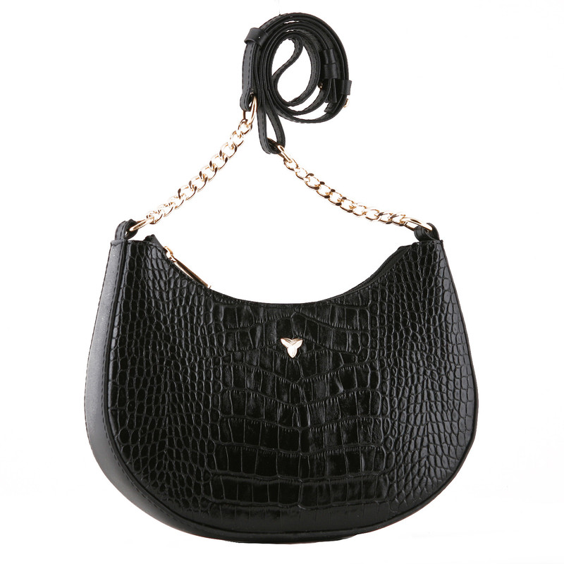 ست کیف و کفش زنانه چرم یلسان مدل دلسا کد ANA-GC-904-msk