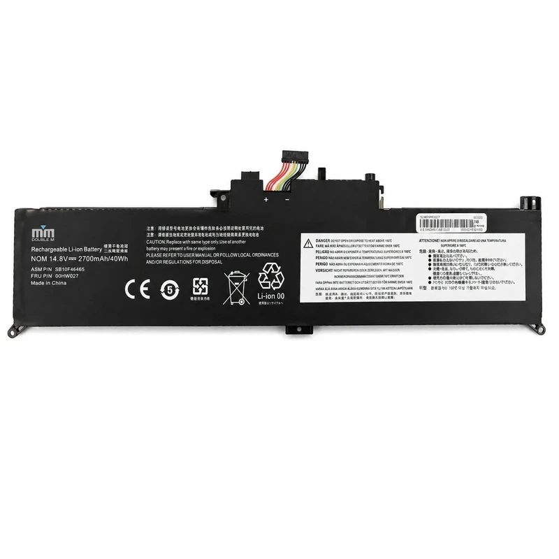 باتری لپ‌تاپ 4 سلولی دابل ام مدل 00HW027 مناسب برای لپ تاپ  ThinkPad Yoga 260		