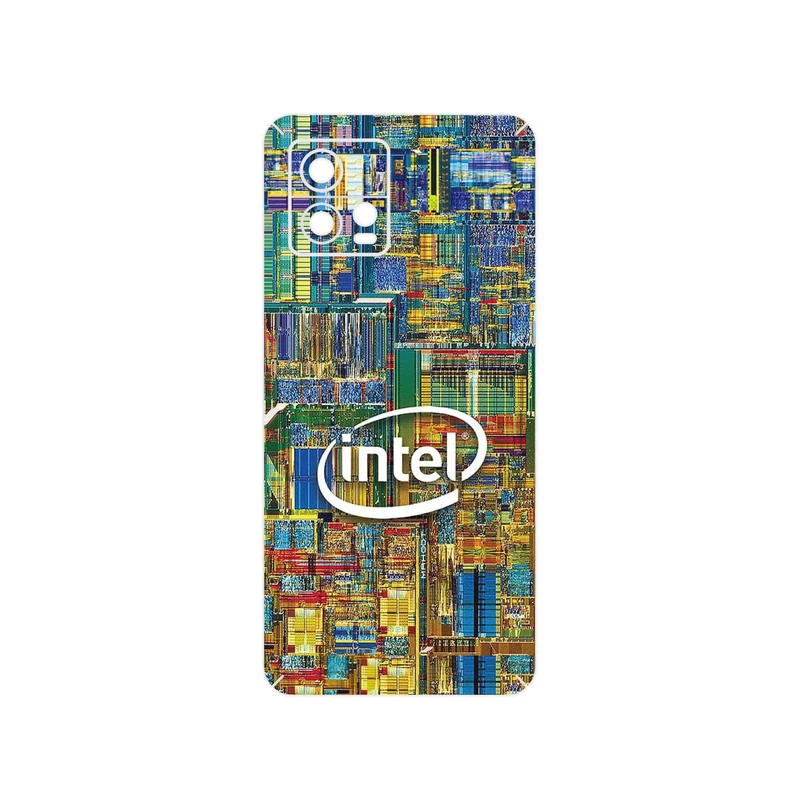 برچسب پوششی ماهوت مدل Intel مناسب برای گوشی موبایل موتورولا Moto G72