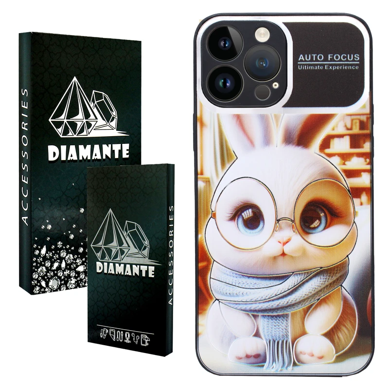 کاور دیامانته مدل Rabbit bk مناسب برای گوشی موبایل اپل iPhone 12 Pro Max