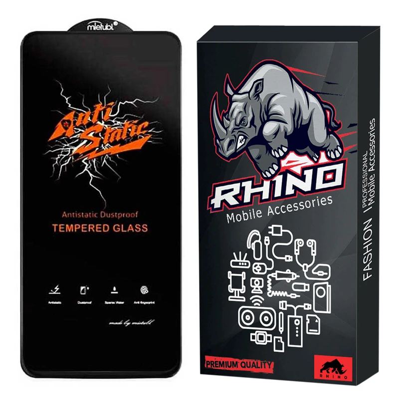 محافظ صفحه نمایش راینو مدل Anti-Static مناسب برای گوشی موبایل شیائومی Redmi Note 9s / Note 9 Pro
