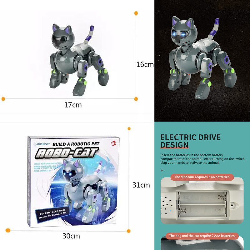 ربات مدل گربه