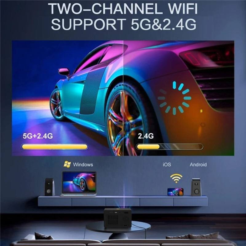 ویدئو پروژکتور مدل 5000luman 2024 ویدئو پروژکتور مدل 5000luman 2024