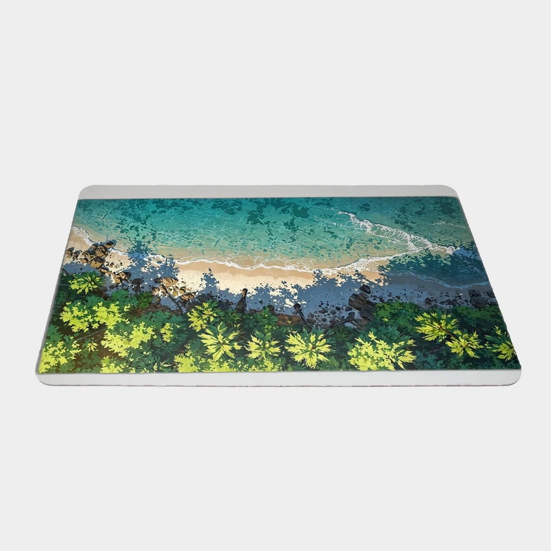 ماوس پد طرح دریا و ساحل سایز 24x37 سانتی متر