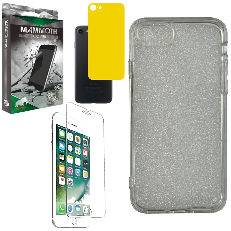 کاور ماموت مدل MMT-PC-AAA مناسب برای گوشی موبایل اپل Iphone 6/6S به همراه محافظ صفحه نمایش و محافظ پشت گوشی