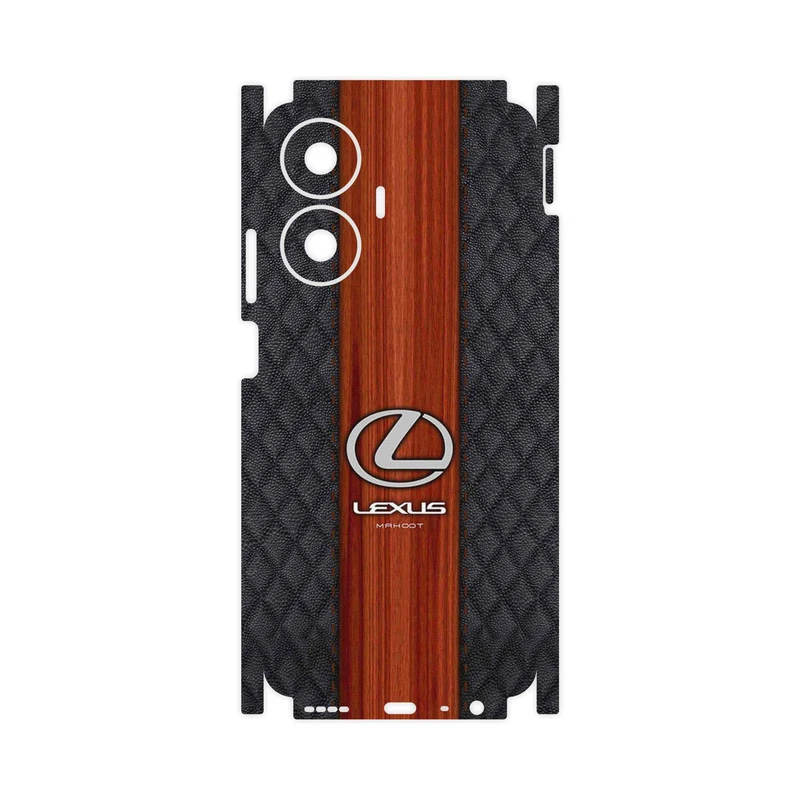 برچسب پوششی ماهوت مدل Lexus_Logo-FullSkin مناسب برای گوشی موبایل ریلمی C55