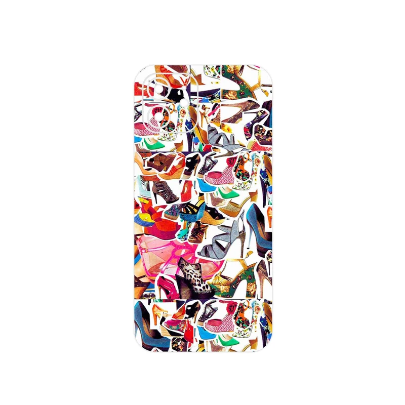 برچسب پوششی ماهوت مدل Collage of High heel Shoes مناسب برای گوشی موبایل اپل iPhone 12