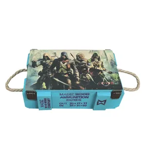 جعبه هدیه طرح assassins creed 2 مدل جعبه مهمات کد 02