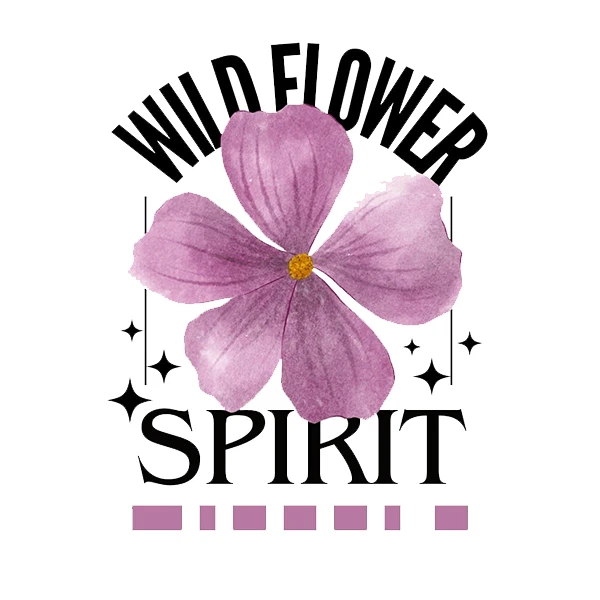 استیکر پارچه و لباس پاد آفرین طرح گل کد 3682