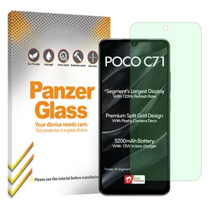 Panzer Glass Eye Care model Green light screen protector suitable for Xiaomi Poco C71 mobile phone