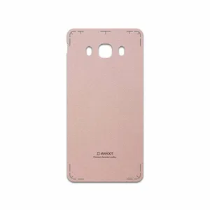 MAHOOT Rose Gold Leather Cover Sticker for Samsung Galaxy J5 2016