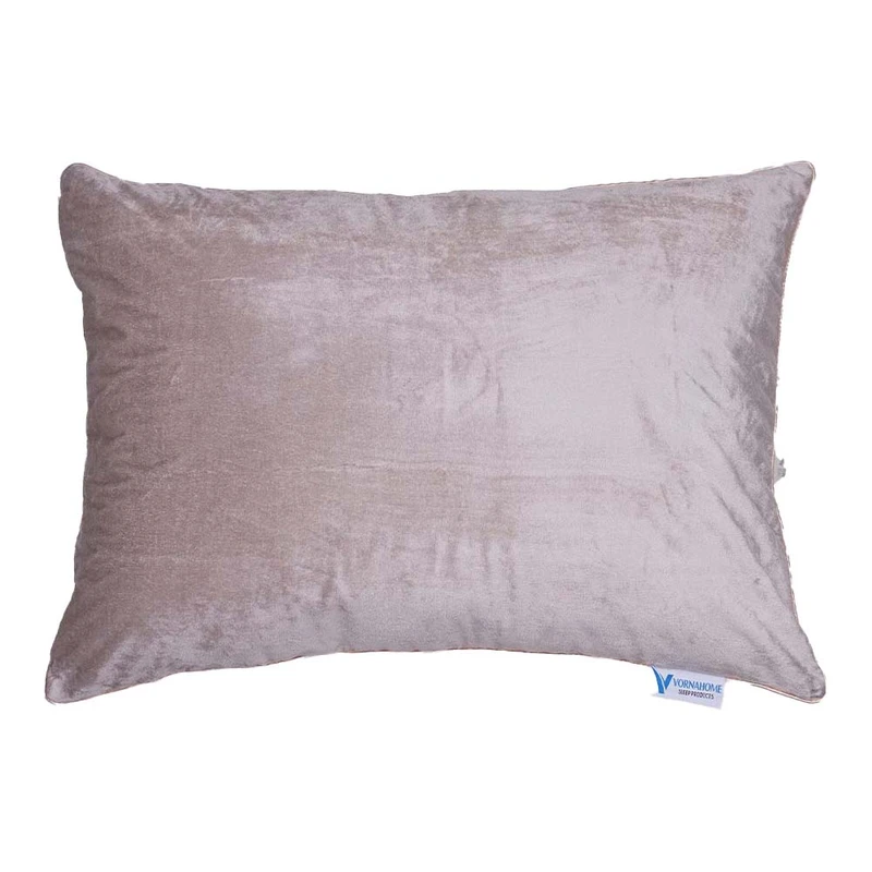 رو بالشی ورنا هوم مدل مخمل پنبه سایز 70x50 سانتی متر