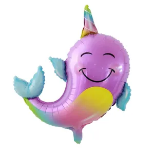 بادکنک فویلی طرح دلفین کد DB20