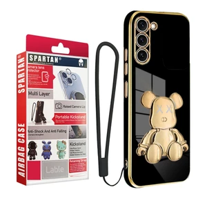 کاور اسپارتان مدل Teddy Strap مناسب برای گوشی موبایل سامسونگ Galaxy S23 FE به همراه بند
