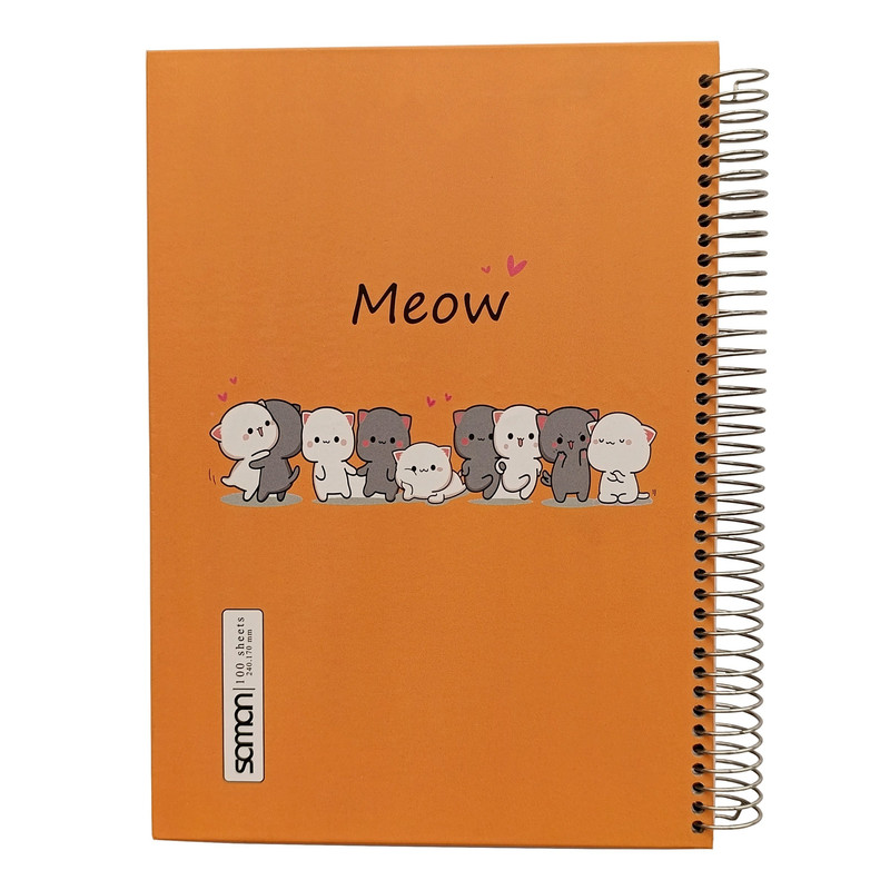 دفتر مشق 100 برگ طرح پیشی کد 2033