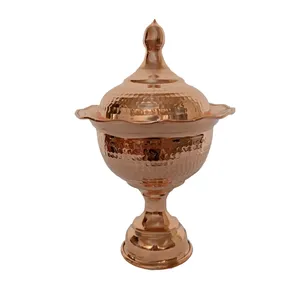 قندان مسی مدل پایه دار کد S-4249