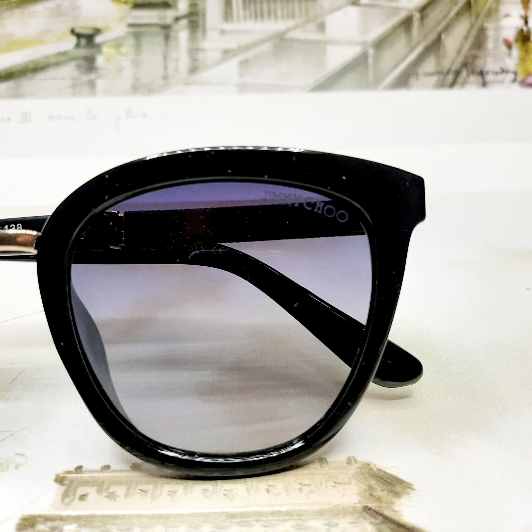 عینک آفتابی زنانه جیمی چو مدل P0638bld -  - 6