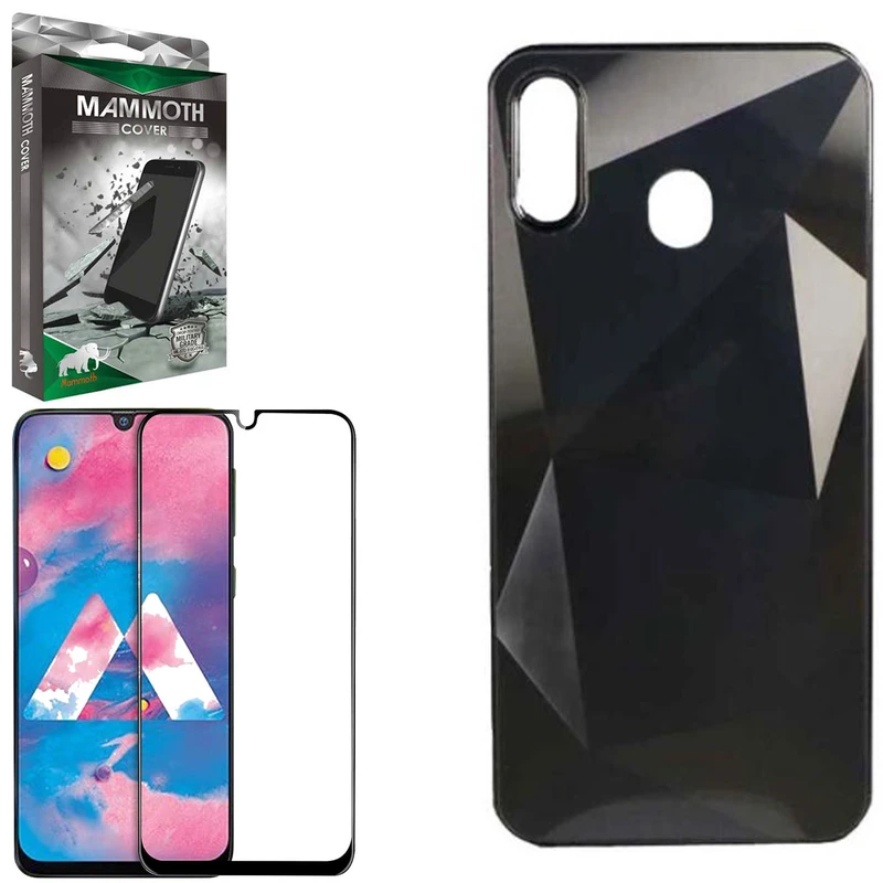 کاور ماموت مدل D-I-A-M-O-N-D مناسب برای گوشی موبایل سامسونگ Galaxy M30 به همراه محافظ صفحه نمایش 