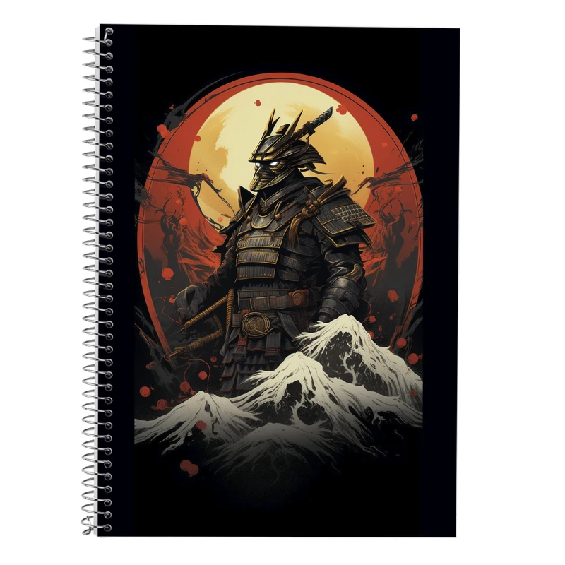 دفتر زبان 50 برگ مدوپد مدل سه خط طرح Vindland Saga کد DF3209