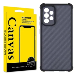 Canvas Carbon Bumper Cover for Samsung Galaxy A13 