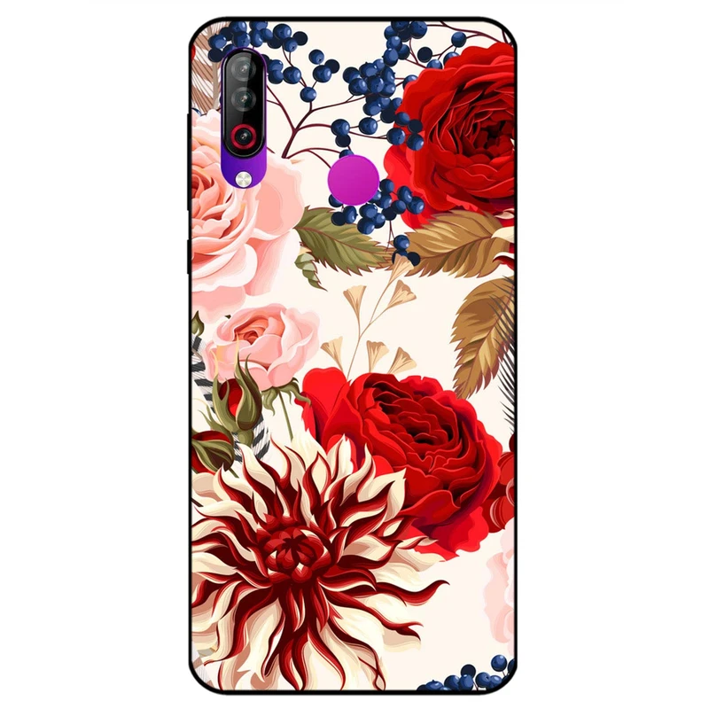 کاور مگافون طرح گل مدل 7350 مناسب برای گوشی موبایل ال جی W30      